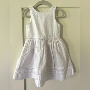 NWOT Ralph Lauren Girls' Cotton Seersucker Dress & Bloomer - Baby 18mos